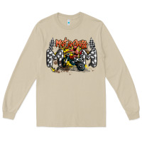 Mushroom motocross mom Long Sleeve Tee - MaliasSmallBusiness
