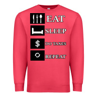 Cardinal Tax Day Eat Sleep Do Taxes Repeat Gift Premium Sweatshirt - Bettercallsaul