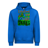 Cobalt St. Patrick's I don't need luck i have skills Urban Hoodie - OliviaCreatesArt