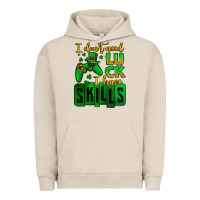 Pigment French Oak St. Patrick's I don't need luck i have skills Urban Hoodie - OliviaCreatesArt