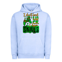 Pigment Grape Ice St. Patrick's I don't need luck i have skills Urban Hoodie - OliviaCreatesArt