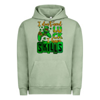 Pigment Oil Green St. Patrick's I don't need luck i have skills Urban Hoodie - OliviaCreatesArt