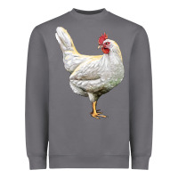 Storm leghorn chicken Heavyweight Sweatshirt - LillyAllenDesigns