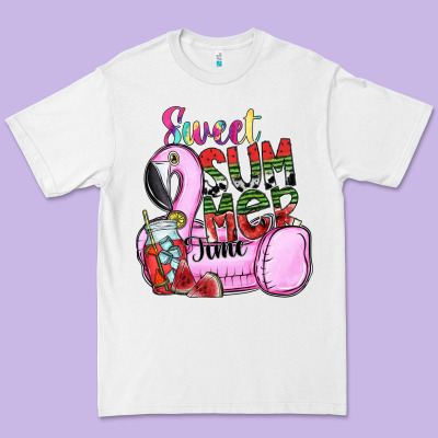 Sweet Summer Time Premium Tee Designed By Sublimationcraftshop