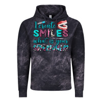 Cloud Black i create smile what is your superpower Vintage Hoodie - AdoDesignShop