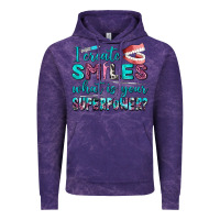 Cloud Purple i create smile what is your superpower Vintage Hoodie - AdoDesignShop