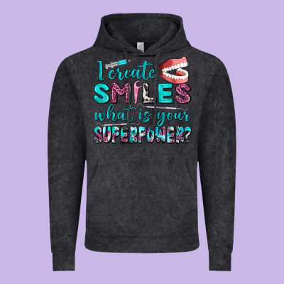 I Create Smile What Is Your Superpower Vintage Hoodie Designed By Adodesignshop