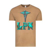 Licensed Practical Nurse Medical Symbol Vintage Tee | Teevron