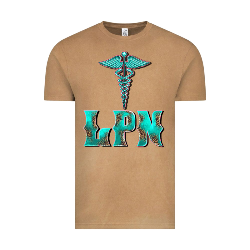 Licensed Practical Nurse Medical Symbol Vintage Tee by BarkalooDesign | Teevron