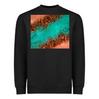 Black leather turquoise glitter tumbler Heavyweight Sweatshirt - Jasminsmagicworld