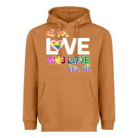 Meerkat All For Love And Love For All Heavyweight Hoodie - Bettercallsaul