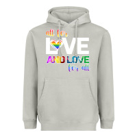 Moon Dust All For Love And Love For All Heavyweight Hoodie - Bettercallsaul