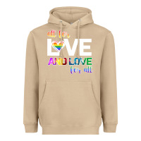 Mushroom All For Love And Love For All Heavyweight Hoodie - Bettercallsaul