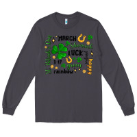 Smoke st. patricks day doodle Long Sleeve Tee - MaliasSmallBusiness