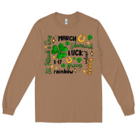 Toasted Coconut st. patricks day doodle Long Sleeve Tee - MaliasSmallBusiness