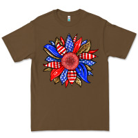 Cacao America sunflower Premium Tee - Neo Western