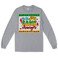Heather Grey be the game changer Long Sleeve Tee - JahusDesignShop