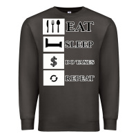 Smoke Tax Day Eat Sleep Do Taxes Repeat Gift Premium Sweatshirt - Bettercallsaul