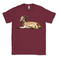 Burgundy Spanish Goat Classic Tee - LillyAllenDesigns
