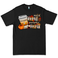 Black wild about pumpkin spice Premium Tee - CowhideDigitalArt