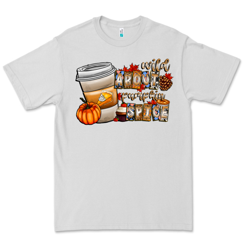 Wild About Pumpkin Spice Premium Tee by CowhideDigitalArt | Teevron
