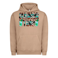 Pigment Burro Summer Time Cowhide Serape Urban Hoodie - CowCowDesign