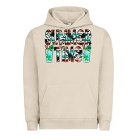 Pigment French Oak Summer Time Cowhide Serape Urban Hoodie - CowCowDesign