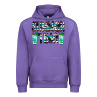 Tulip Summer Time Cowhide Serape Urban Hoodie - CowCowDesign