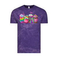 Cloud Purple lgbtq coffee Vintage Tee - Jasminsmagicworld