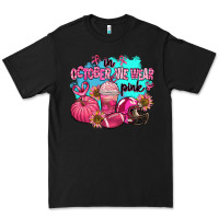 Black in october we wear pink american football Premium Tee - AdoDesignShop