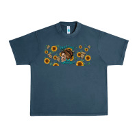 Midnight Navy dead inside but caffeinated momlife Urban Heavy Tee - Jasminsmagicworld