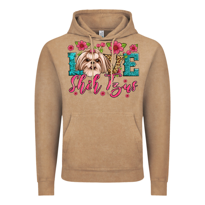Love Shih Tzus Vintage Hoodie by Artiststas | Teevron