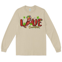 Mushroom mardi gras love crawfish Long Sleeve Tee - MaliasSmallBusiness