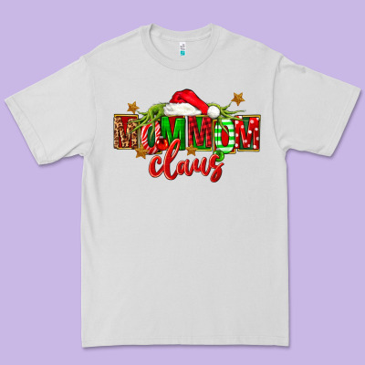 Christmas Mom Mom Claus Premium Tee Designed By Fadigitalartstudio