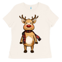 Bone cute reindeer Ladies Tee - RanaPortraitStore