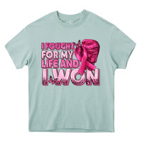 Arona I Fought For My Life and I Won Breast Cancer Heavy Core Tee - texasbilliewilder