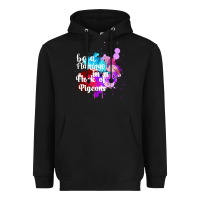 Black Be a Flamingo in a Flock of Pigeons Heavyweight Hoodie - Bettercallsaul