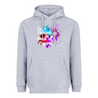 Heather Grey Be a Flamingo in a Flock of Pigeons Heavyweight Hoodie - Bettercallsaul