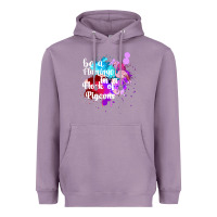 Lavender Be a Flamingo in a Flock of Pigeons Heavyweight Hoodie - Bettercallsaul