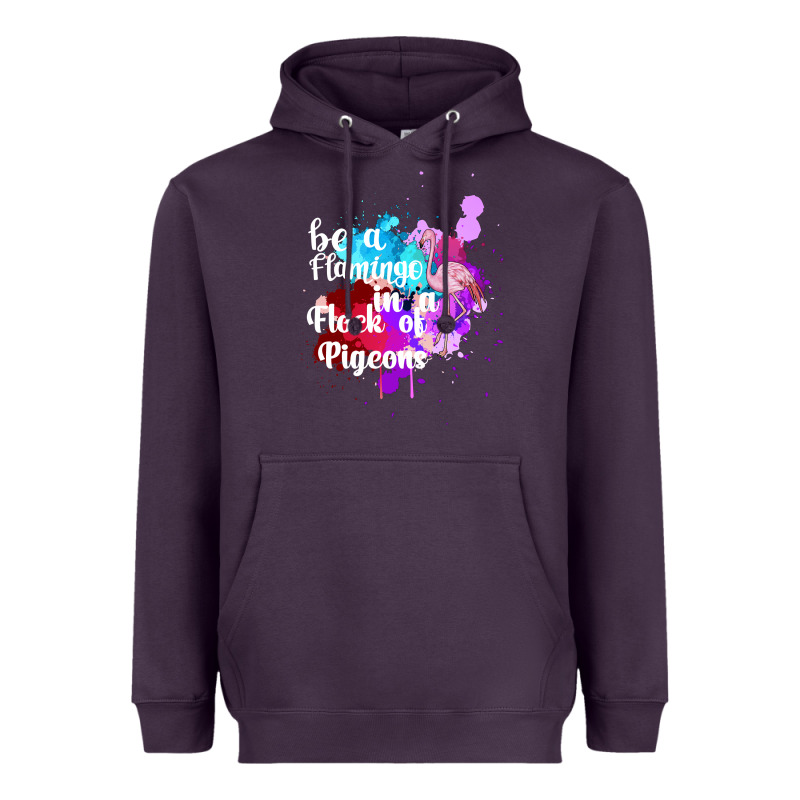 Be A Flamingo In A Flock Of Pigeons Heavyweight Hoodie by Bettercallsaul | Teevron