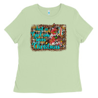 Just A Girl Who Loves Christmas Ladies Tee | Teevron