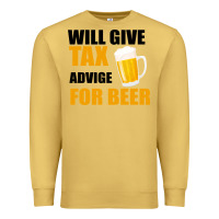 Antique Gold Tax Day Will Give Advice For Beer Gift Premium Sweatshirt - Bettercallsaul