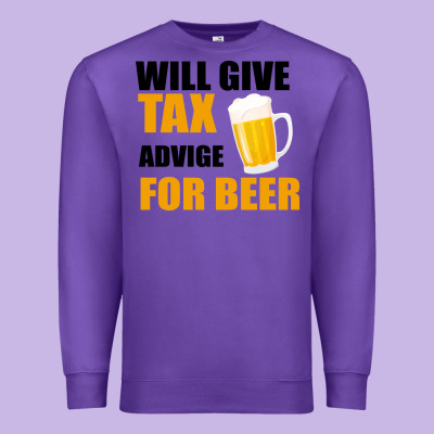 Tax Day Will Give Advice For Beer Gift Premium Sweatshirt Designed By Bettercallsaul