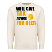 Sandshell Tax Day Will Give Advice For Beer Gift Premium Sweatshirt - Bettercallsaul