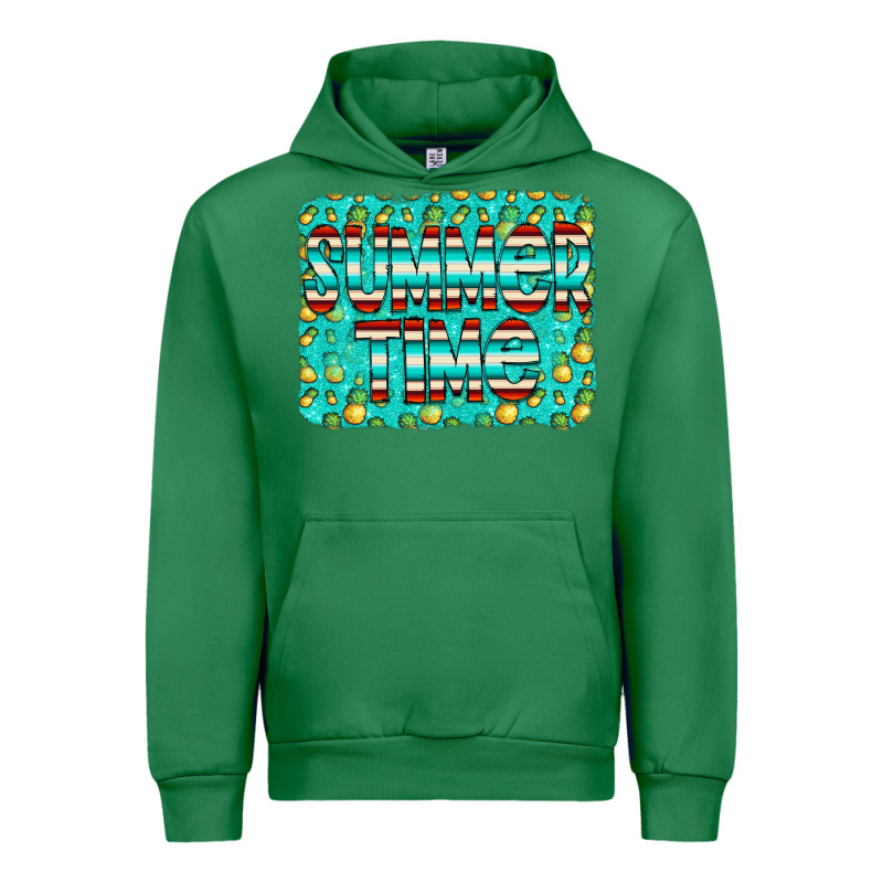 Summer Time Glitter Pineable Urban Hoodie by CowCowDesign | Teevron