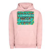 Pigment Salmon summer time glitter pineable Urban Hoodie - CowCowDesign