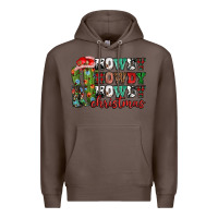 Coffee Howdy howdy howdy Christmas Premium Hoodie - NancyCooperArtShop