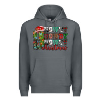 Rock Howdy howdy howdy Christmas Premium Hoodie - NancyCooperArtShop