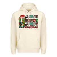 Sandshell Howdy howdy howdy Christmas Premium Hoodie - NancyCooperArtShop
