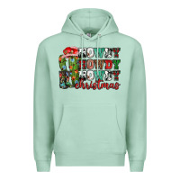 Seafoam Howdy howdy howdy Christmas Premium Hoodie - NancyCooperArtShop